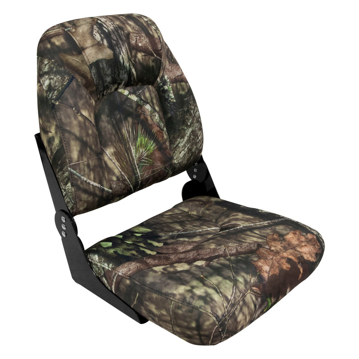 Wise 3058 Husky Pro High Back Fishing Seat - Camo Edition New for 2023 Wise Outdoors Mossy Oak Break Up Country 