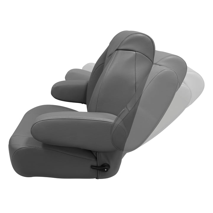 Wise 3126 High Back Pontoon Reclining Helm w/ Flip Up Arm Rests | Closeout Color Closeout WiseMarine 