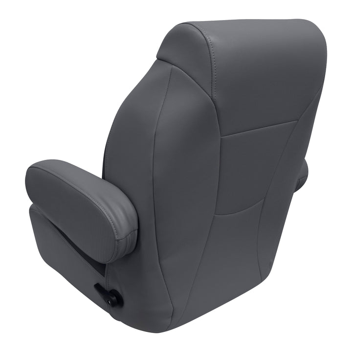 Wise 3126 High Back Pontoon Reclining Helm | Dark Mode Bucket Seats Boatseats 