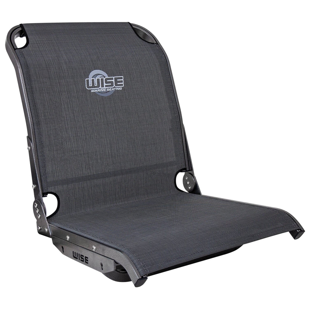 Wise 3373 AeroX™ Cool-Ride Mesh High Back Boat Seat - Grey closeout Boatseats 