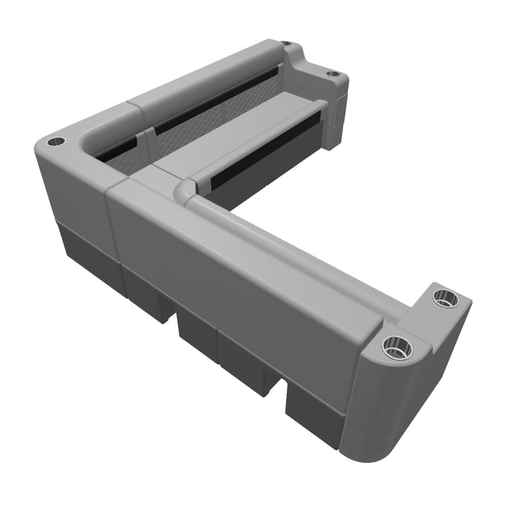 Wise DLX Series Pontoon - Large Rear L Package 5 Boatseats 