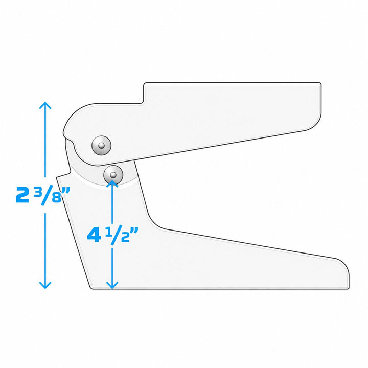 Wise 8WD13NP Standard No-Pinch Seat Hinge Set Hardware Boatseats 