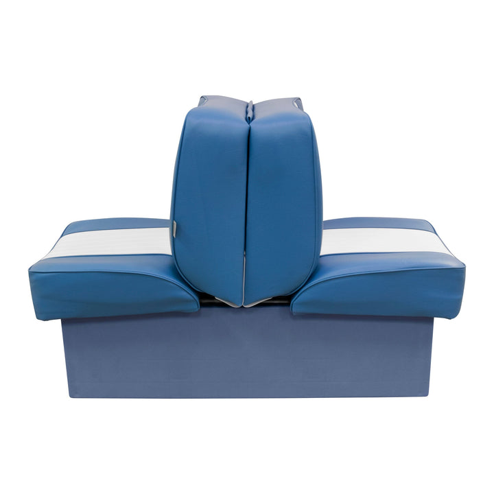 Wise 8WD707P-1 Deluxe Series Back to Back Lounge Seat | Two Tone Colors Jump / Lounge Boatseats 