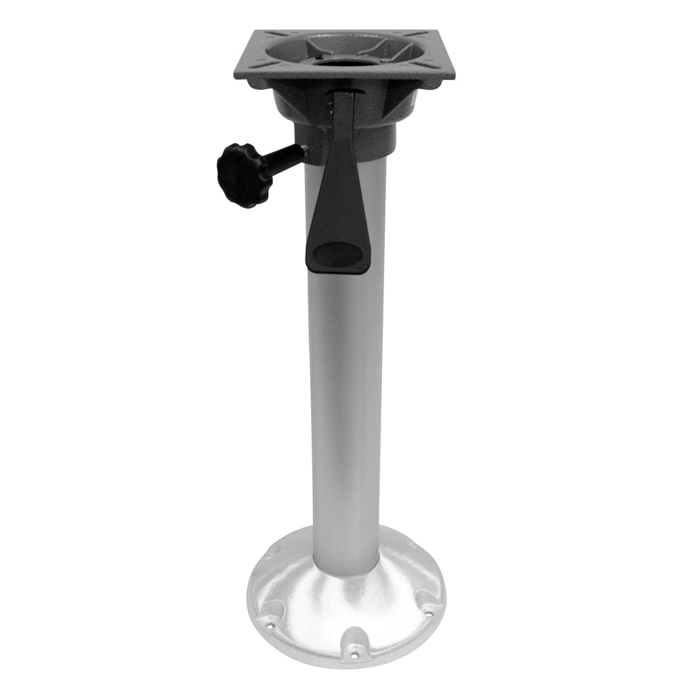 Wise 8WP23-24S Heavy Duty 24" Fixed Pedestal w/ Seat Spider Mount Hardware Wise Hardware 