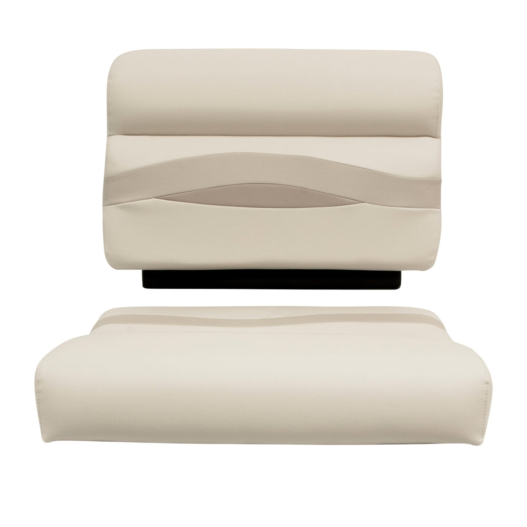 Wise BM1143-2 Premier Pontoon 27" Bench Cushion Set Premier Cushion Sets Wise Pontoon 