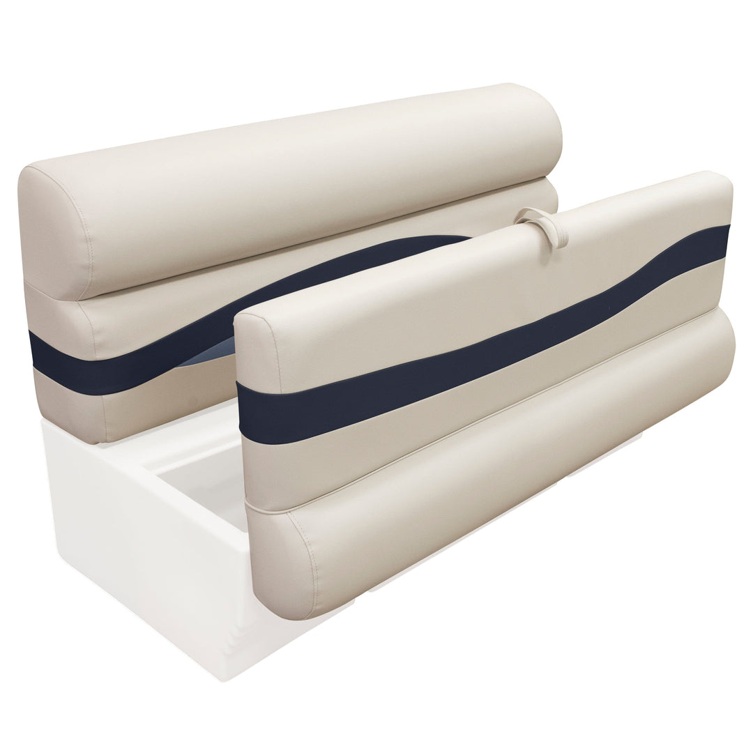 Wise BM1145-2 Premier Pontoon 50" Bench Cushion Set Premier Cushion Sets Wise Pontoon 