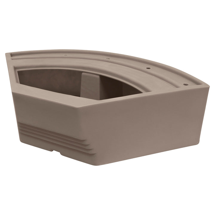 Wise BM1146-1B Premier Pontoon 32" Radius Corner - Base Only Premier Bases Only WisePontoon Mocha Java 