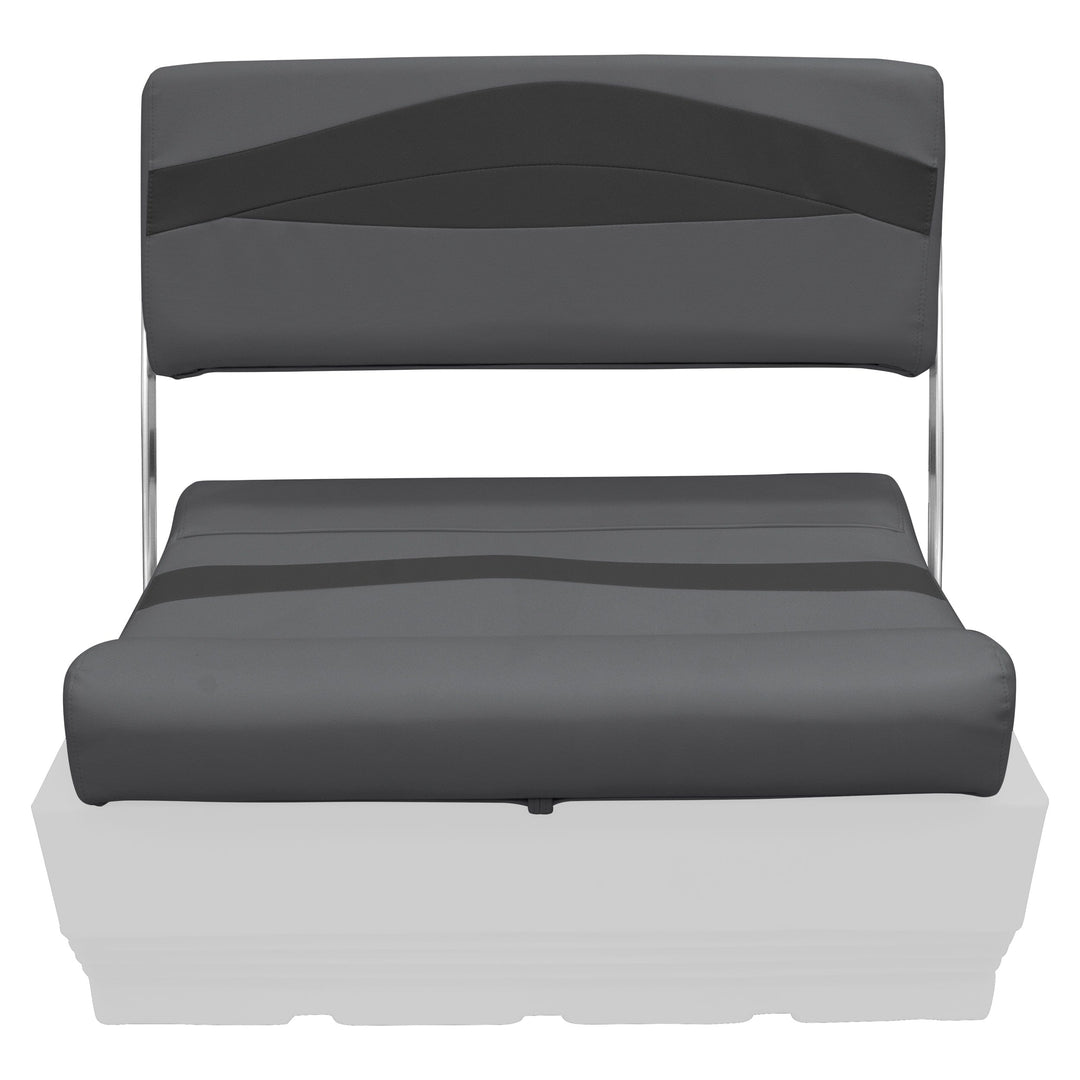 Wise BM1152 Premier Pontoon Flip Flop Cushion Set Premier Cushion Sets Boatseats 