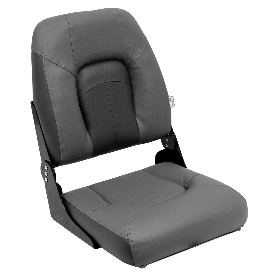 Wise BM1461 Premier Pontoon Fold Down Fishing Seat Premier Pontoon 199Fix Slate • Dark Neutral 