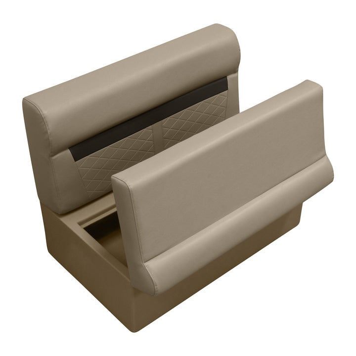 Wise DLX100 - DLX Series Pontoon 37" Bench Cushion & Base Package DLX Pontoon Boatseats 