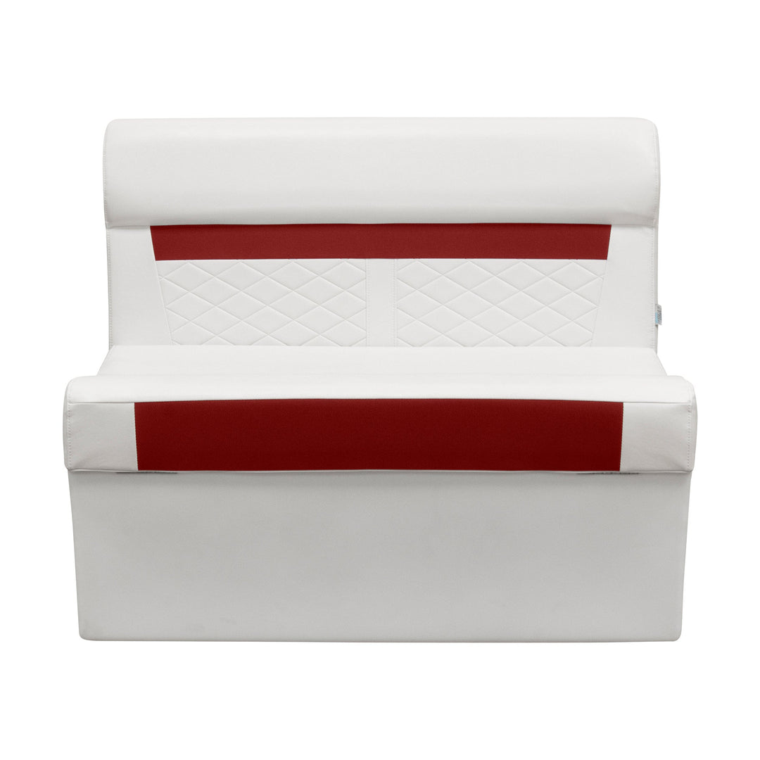 Wise DLX100 - DLX Series Pontoon 37" Bench Cushion & Base Package DLX Pontoon Boatseats 