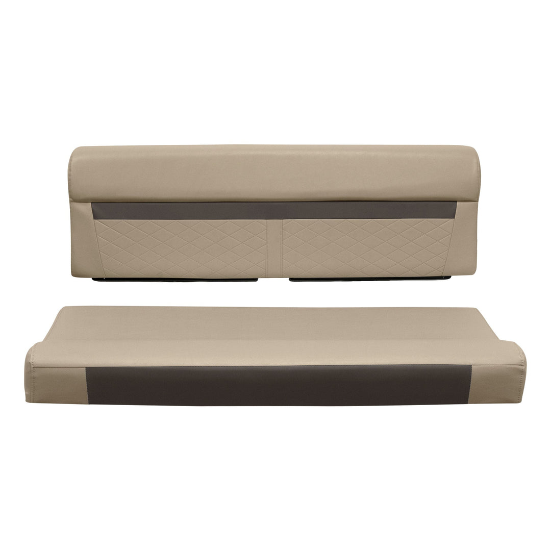 Wise DLX106 - DLX Series Pontoon 55" Bench Cushion Set DLX Pontoon Boatseats 