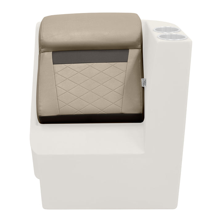 Wise DLX1305 - DLX Series Pontoon Lean Back Cushion Only - Fits L or R DLX Pontoon Boatseats 