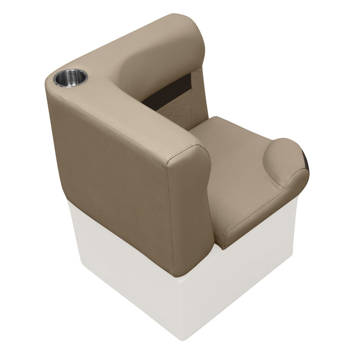 Wise DLX133 - DLX Series Pontoon Corner Cushion Set DLX Pontoon Boatseats 