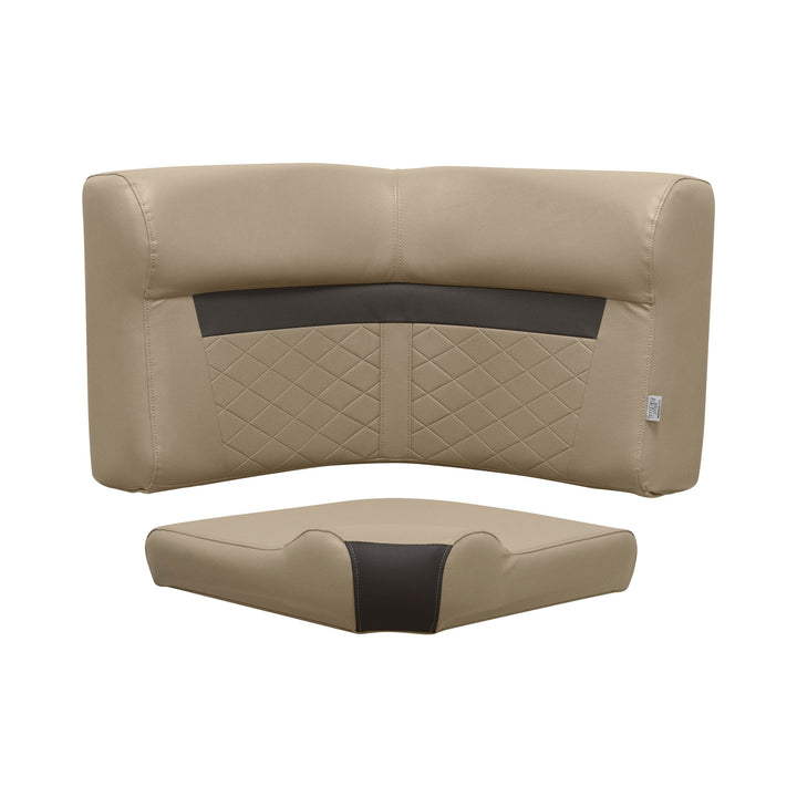 Wise DLX133 - DLX Series Pontoon Corner Cushion Set DLX Pontoon Boatseats 