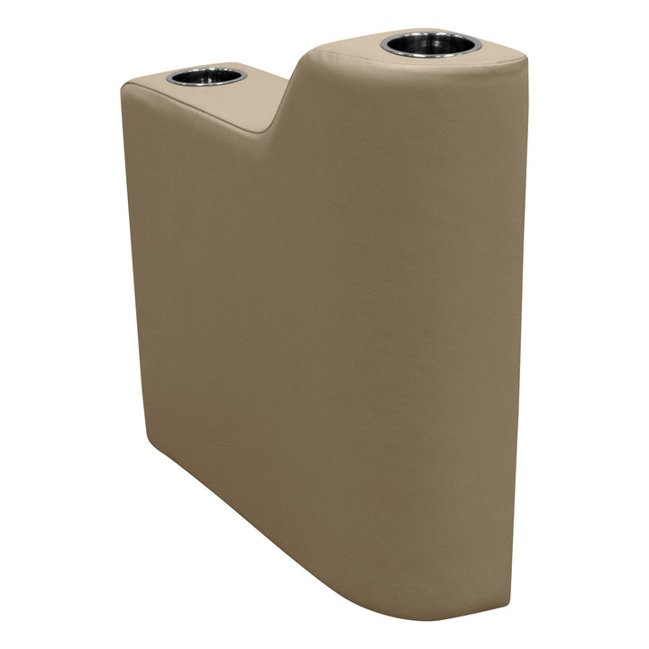 Wise DLX3009 - DLX Series Pontoon Arm Rest - Left Radius DLX Pontoon Boatseats 