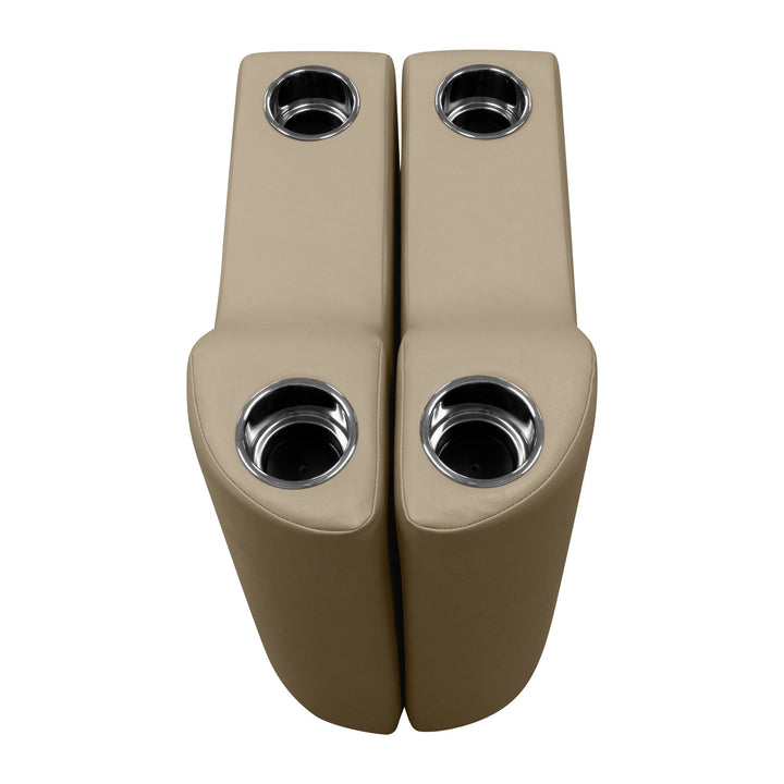 Wise DLX3009 - DLX Series Pontoon Arm Rest - Left Radius DLX Pontoon Boatseats 