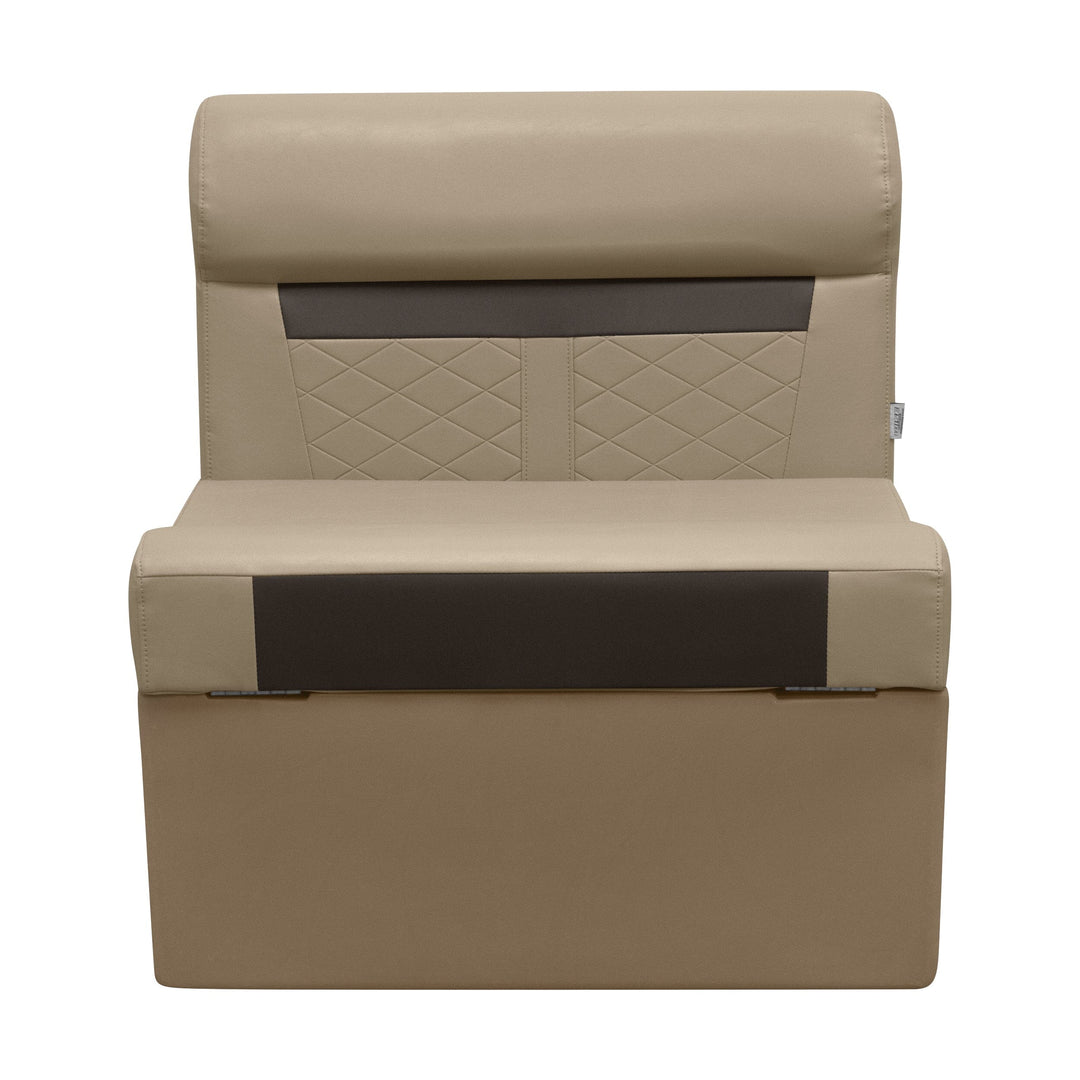 Wise DLX95 - DLX Series Pontoon 28" Bench Cushion & Base Package DLX Pontoon Boatseats 