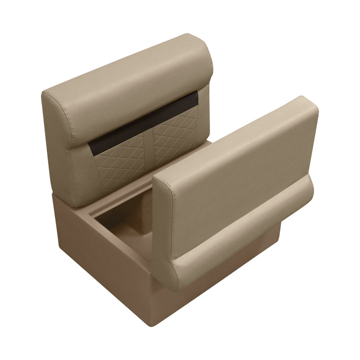 Wise DLX95 - DLX Series Pontoon 28" Bench Cushion & Base Package DLX Pontoon Boatseats 