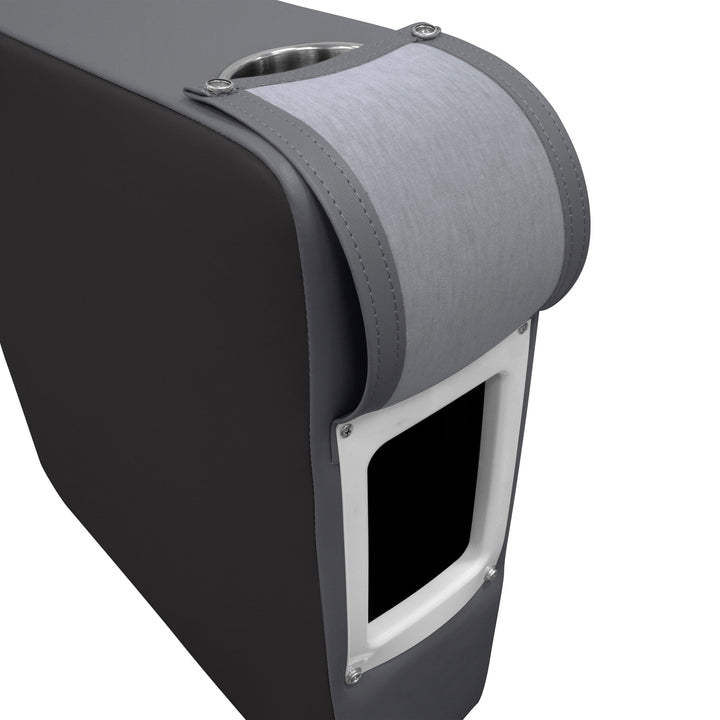 Wise 3010 Premier Pontoon Arm Rest - Right Radius Premier Pontoon 199Fix 