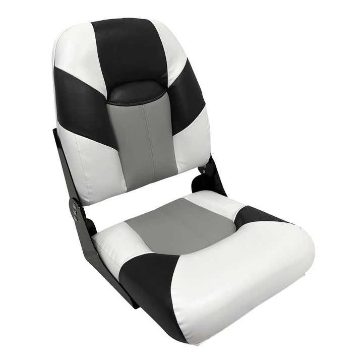 Wise 1461 Baja Series High Back Fishing Seat New for 2023 Wise Marine Brite White • Grey • Black 