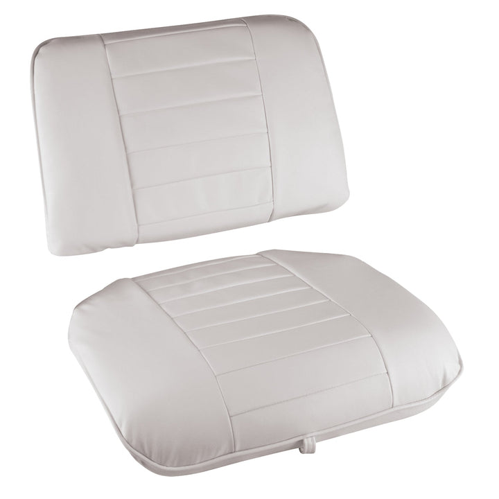 Wise 8WD137 Pro Style Fishing Seat Replacement Cushion Set Molded Seats Wise Marine White 