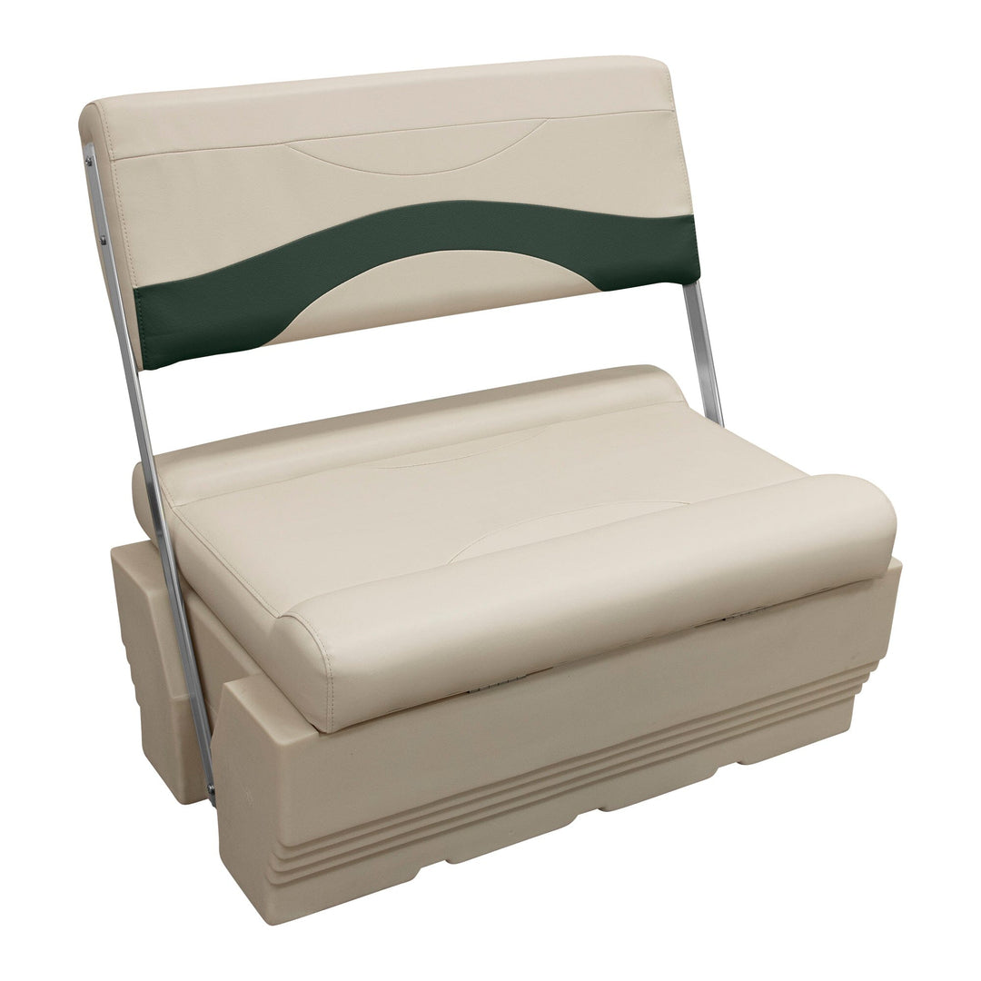 Wise 1200 Series Pontoon - Flip Flop Seat 1200 Pontoon Wise Pontoon Platinum • Evergreen 