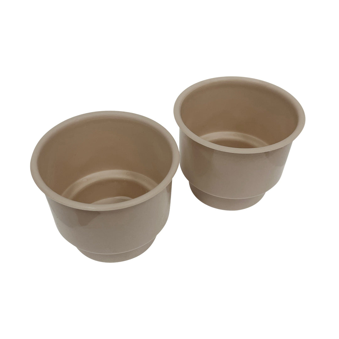 Plastic Cup Holder Insert (sold in pairs) Boatseats Mocha Java 